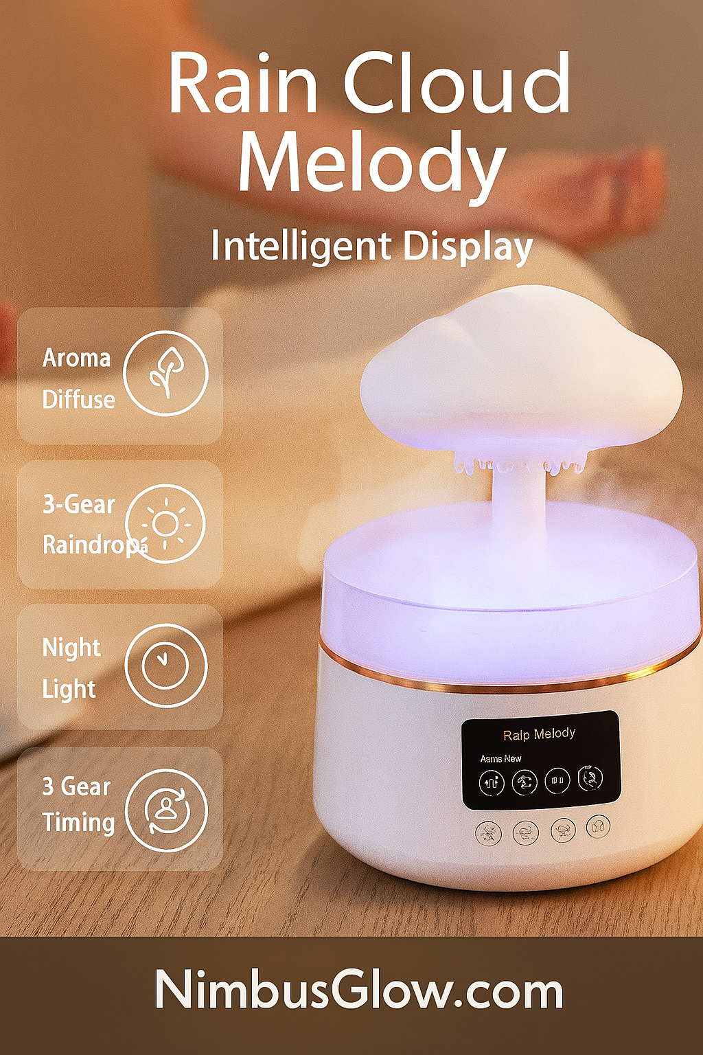 NimbusGlow Rain Melody™